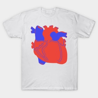 Human Heart Simple T-Shirt